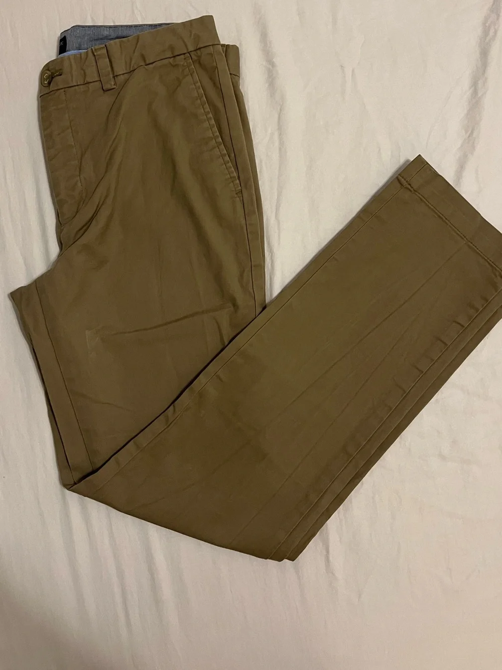Banana Republic Olive/Tan Chino Pants